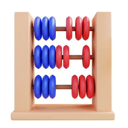 Abacus  3D Icon