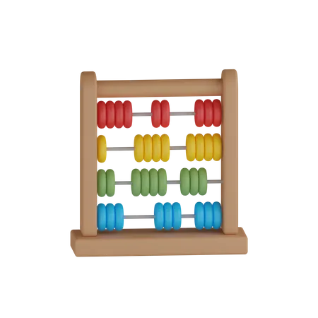 Abacus  3D Icon