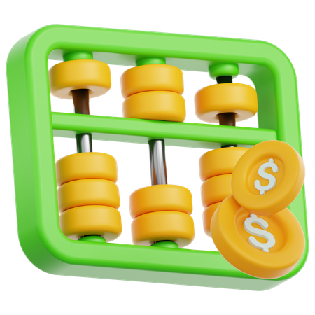 Abacus  3D Icon