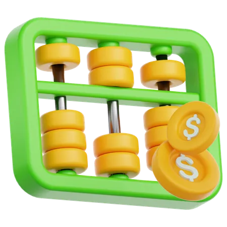 Abacus  3D Icon