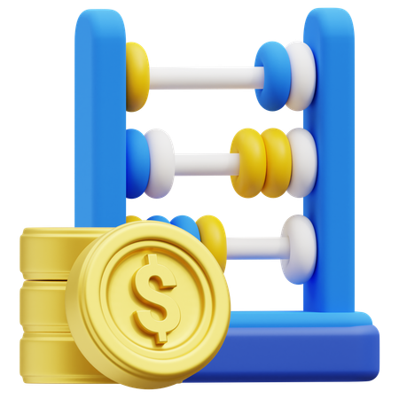 Abacus  3D Icon