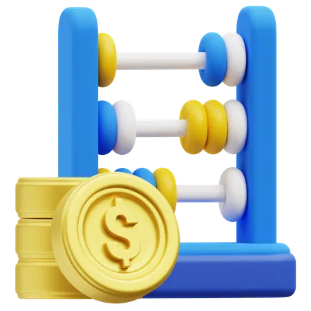 Abacus  3D Icon