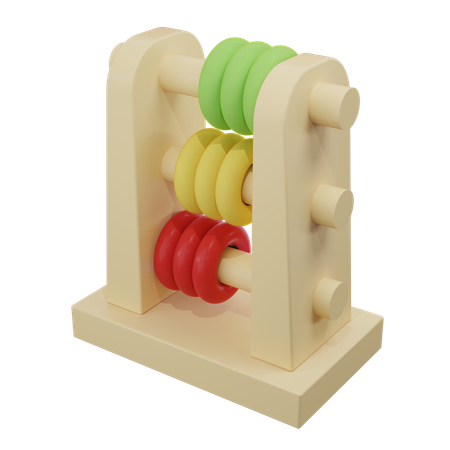 Abacus  3D Icon