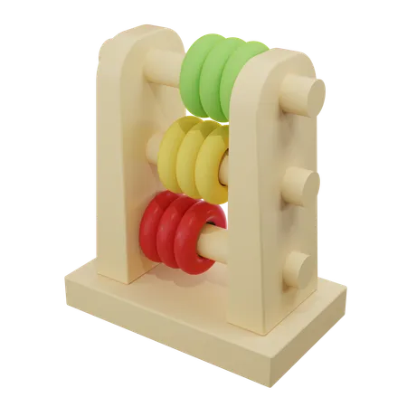 Abacus  3D Icon