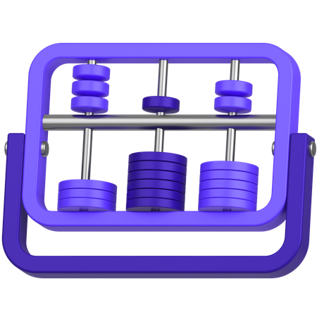 Abacus  3D Icon