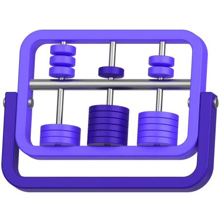 Abacus  3D Icon