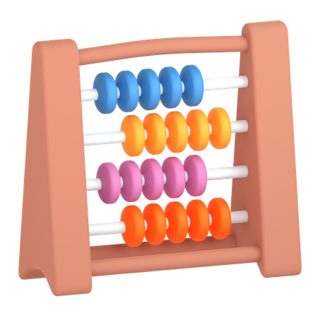 Abacus  3D Icon