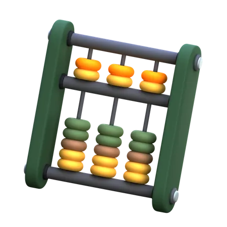 Abacus  3D Icon