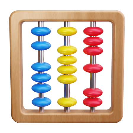 Abacus  3D Icon