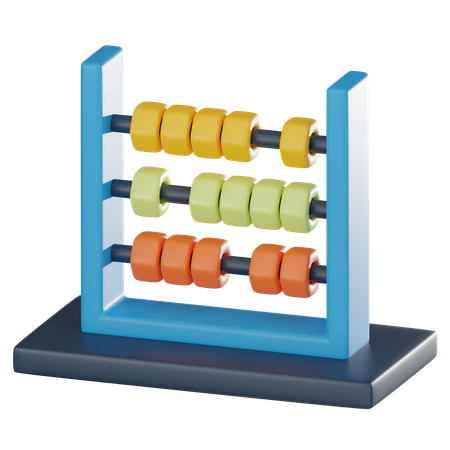 Abacus  3D Icon