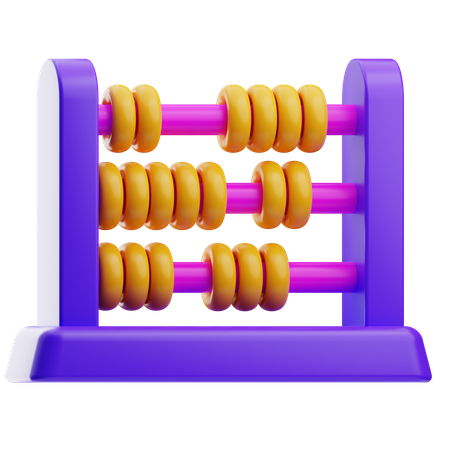 Abacus  3D Icon