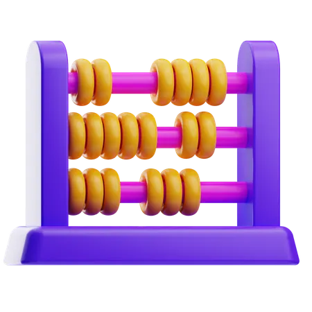 Abacus  3D Icon