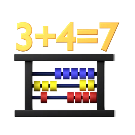 Abacus  3D Icon