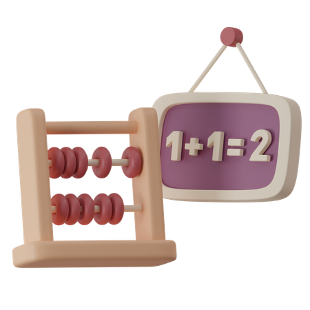 Abacus  3D Icon