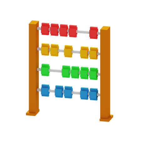 Abacus  3D Icon