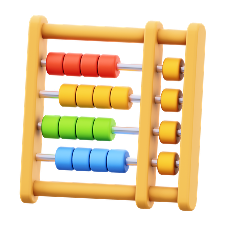 Abacus  3D Icon