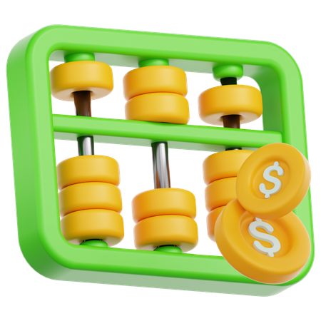 Abacus  3D Icon
