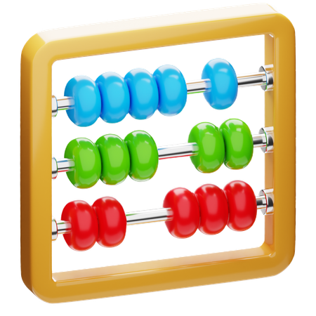 Abacus  3D Icon