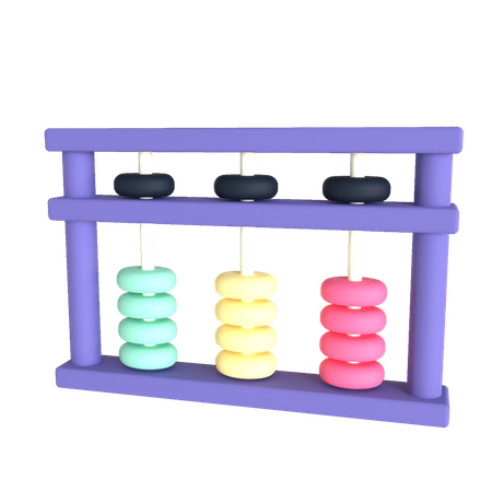 Abacus  3D Icon