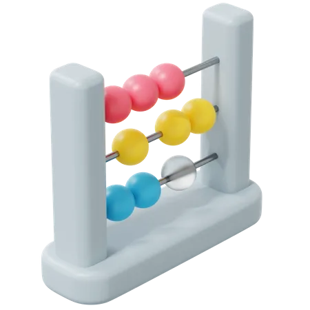 Abacus  3D Illustration