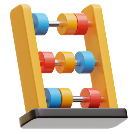 Abacus  3D Illustration