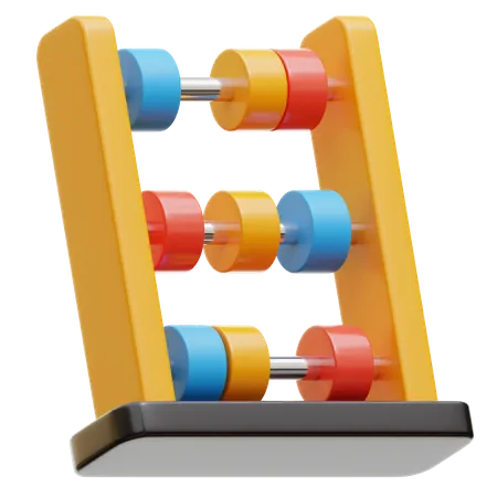 Abacus  3D Illustration