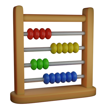 Abacus  3D Illustration