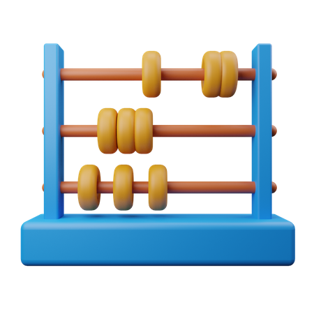 Abacus  3D Illustration