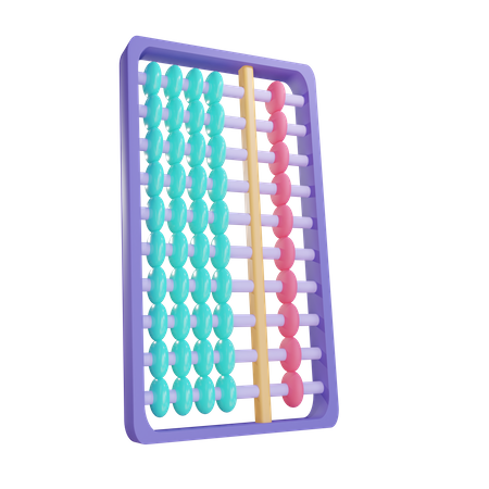 Abacus  3D Illustration