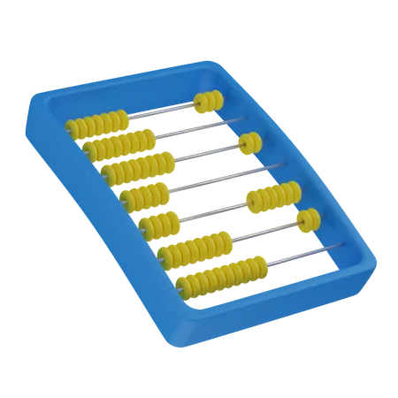 Abacus  3D Illustration