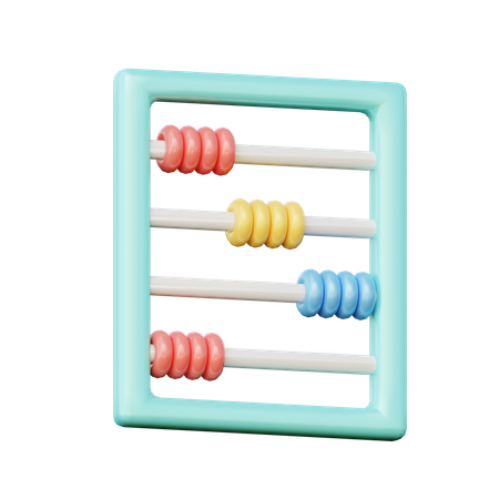 Abacus  3D Illustration