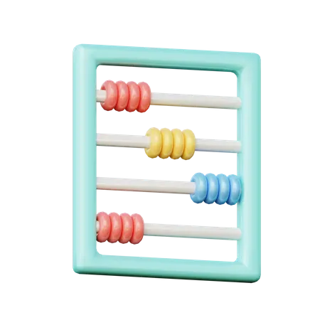 Abacus  3D Illustration