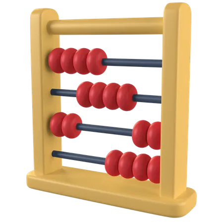 Abacus  3D Illustration