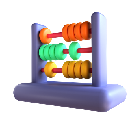 Abacus  3D Illustration