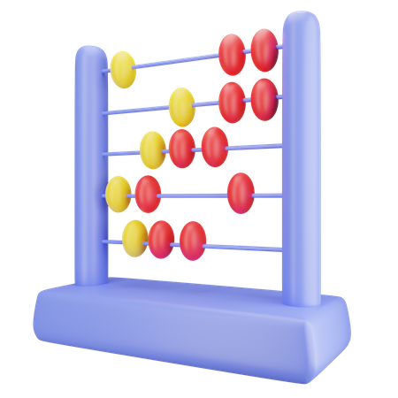 Abacus 3D Icon