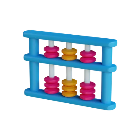 Abacus 3D Icon