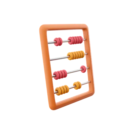 3 D Rendering Abacus Kids Toy Math Classroom Icon 3 D Rendering 3 D Rendering Icon Abacus Kids Toy Icon 3D Icon