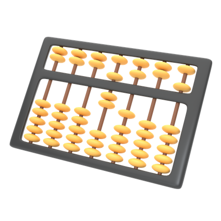 Abacus  3D Icon