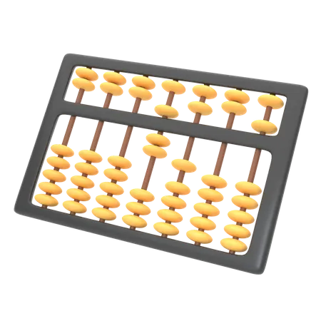 Abacus  3D Icon