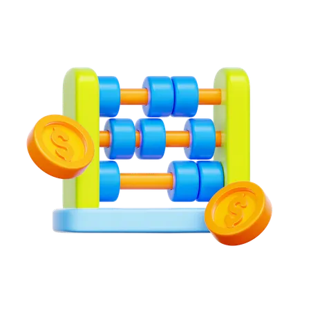 Abacus Accounting 3D Icon