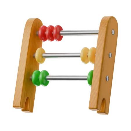 Abacus Math  3D Icon