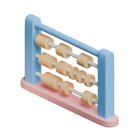 Abakus  3D Icon