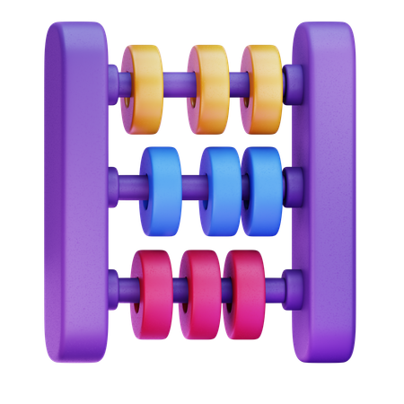 Abakus  3D Icon