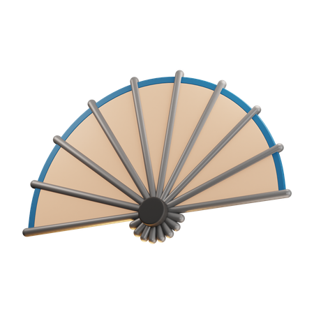 Abanico chino  3D Icon