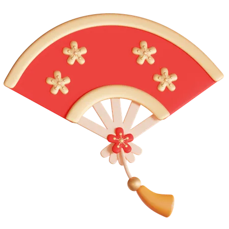 Abanico chino  3D Icon