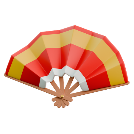 Abanico chino  3D Icon