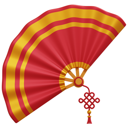 Abanico chino  3D Icon