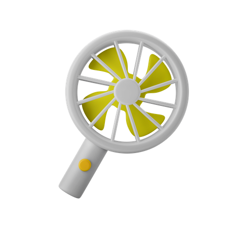 Abanico portátil  3D Icon