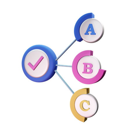 Abc Analysis  3D Icon