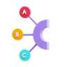 3d abc analysis logo